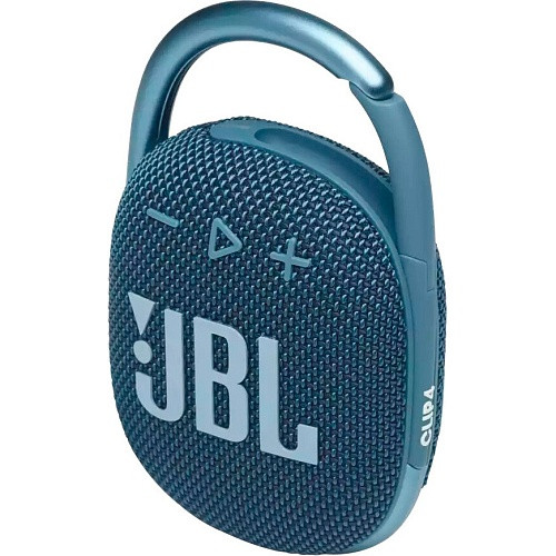 Портативні колонки JBL Clip 4 Eco Blue (JBLCLIP4ECOBLU)  Фото №1